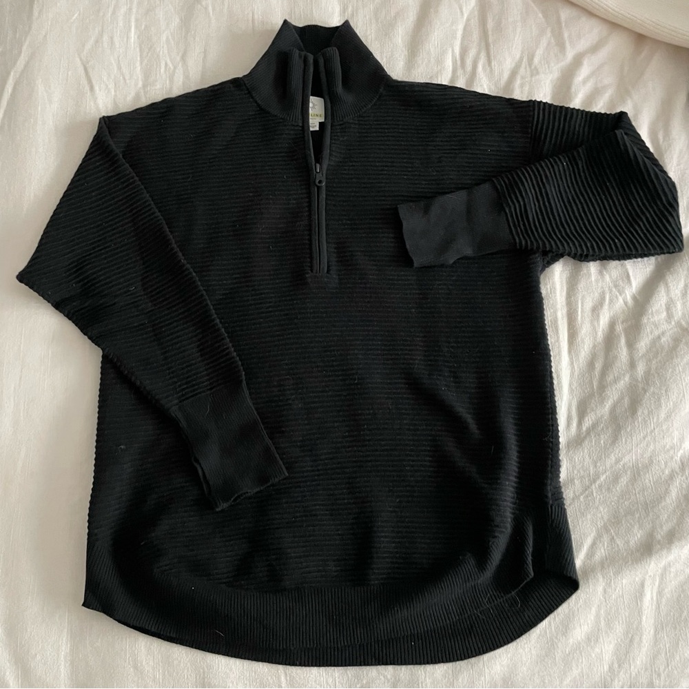 Aerie Half zip knit pullover